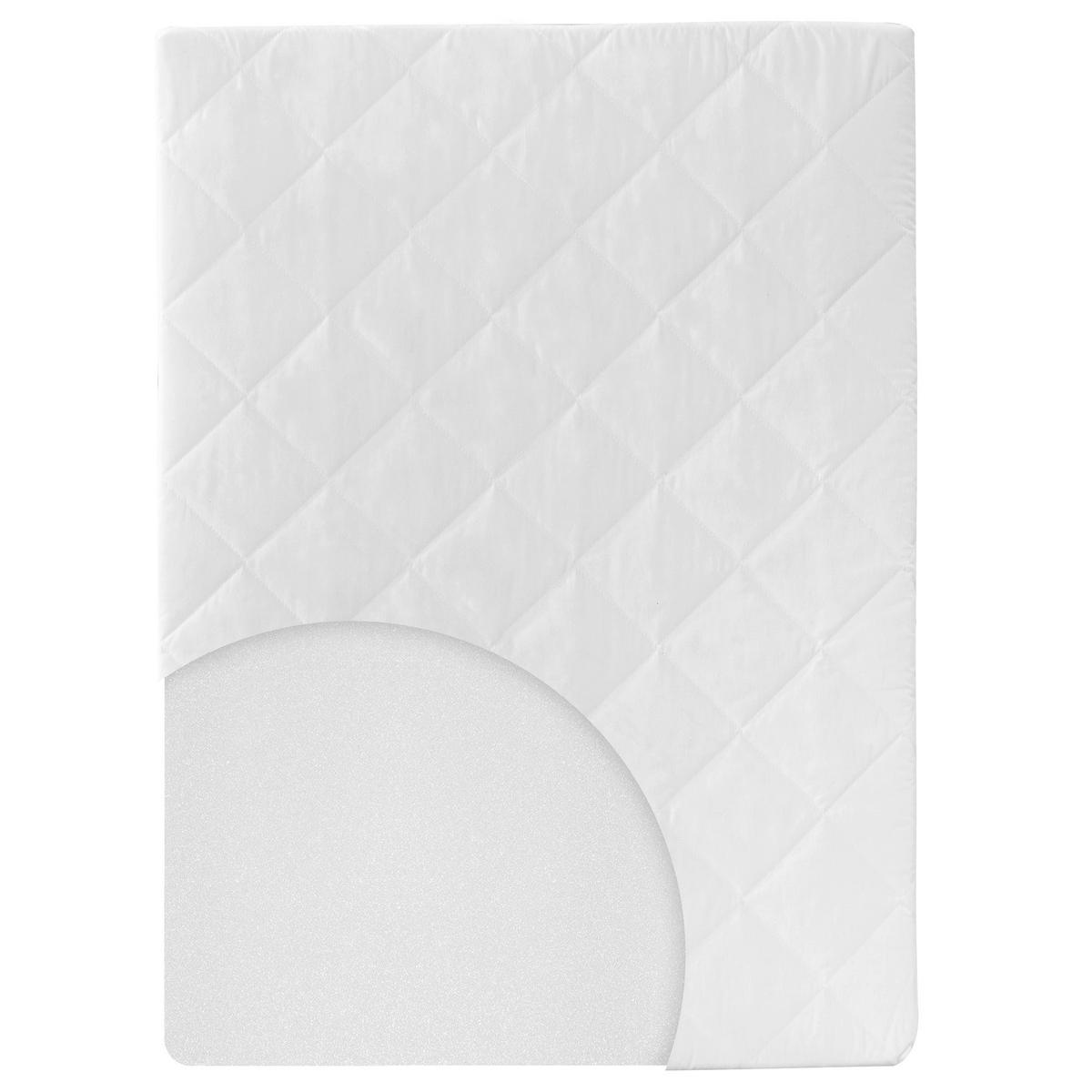 LAUFGITTERMATRATZE für Laufgitter 75 x 100 cm - Weiß, Textil (75/4/100cm) - Roba
