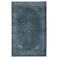 VINTAGE-TEPPICH Holzkohle Grau 80X145cm - Grau, Textil (80/145cm) - Tesso Living
