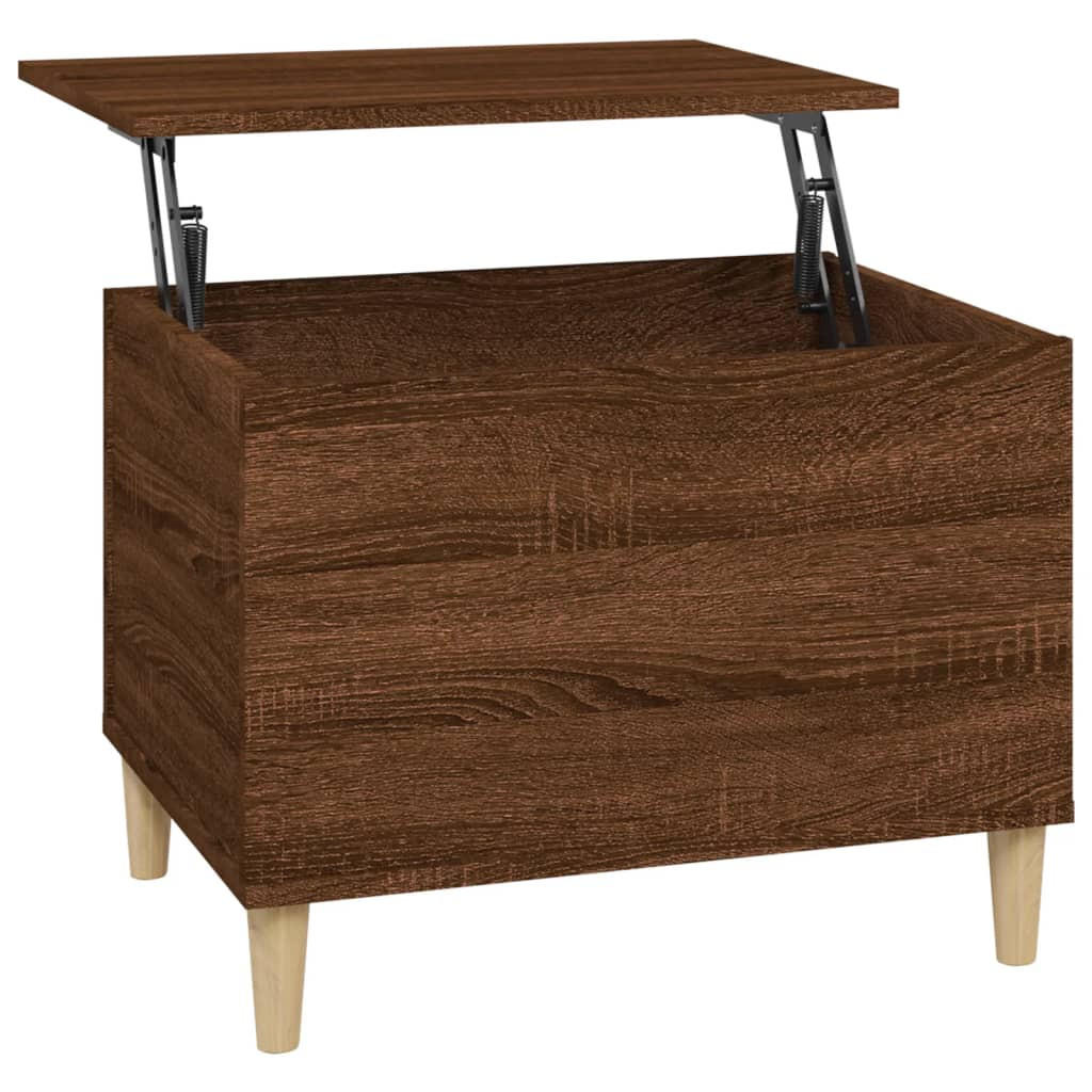COUCHTISCH Braun Eichen-Optik 60x44,5x45 cm Holzwerkstoff - Braun, Holzwerkstoff (60/44.5/45cm) - furnicato
