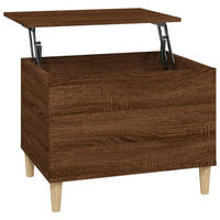 COUCHTISCH Braun Eichen-Optik 60x44,5x45 cm Holzwerkstoff - Braun, Holzwerkstoff (60/44.5/45cm) - furnicato