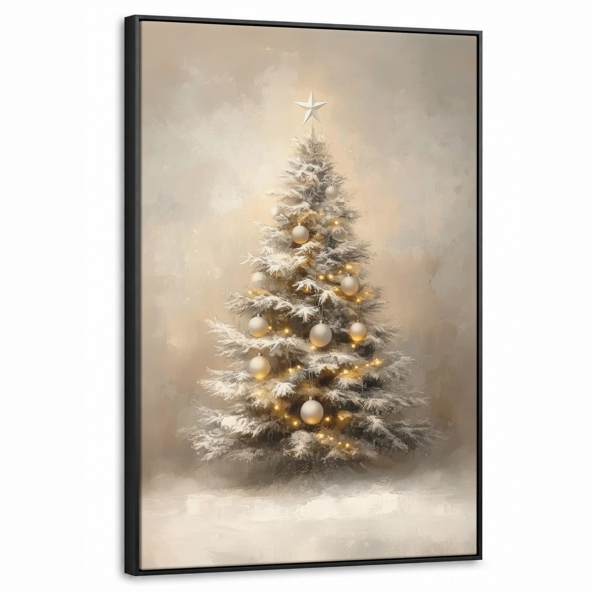 MuchoWow Leinwand Champagner 60x90 cm