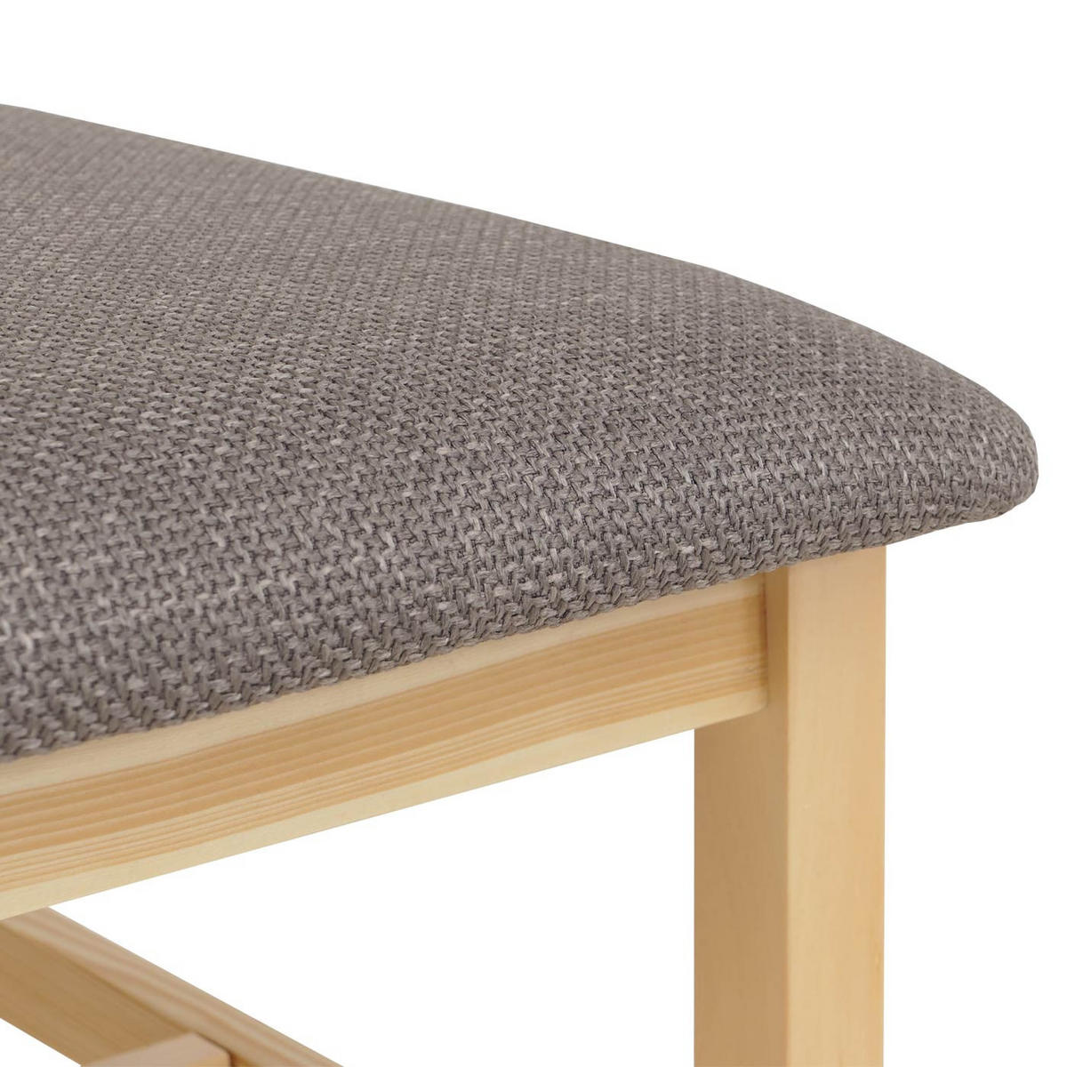 ESSZIMMERSTUHL Braun, Grau 2er-Set - Braun/Grau, Holz (43/85/44cm) - MCW