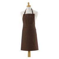 KÜCHENSCHÜRZE Léo kaffee 70 x 90 cm - Braun, Textil (70/90cm) - Winkler