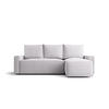 ECKSOFA mit Schlaffunktion SAVIO Curio 80 Rechts - Hellgrau, Textil (232/140cm) - Bedante