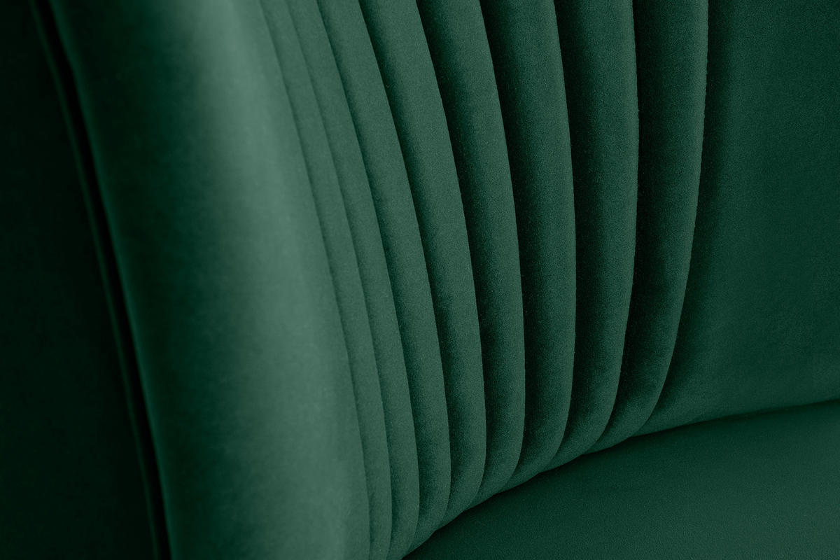 COCKTAILSESSEL DUCO auf hohen Beinen, Dunkelgrün/Schwarz - Dunkelgrün/Schwarz, Holz/Textil (63/89/65cm) - KONSIMO®