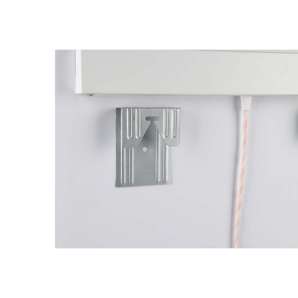 LED-SPIEGEL Tabea - 50 x 70cm - Silberfarben, Metall (50/70/4cm) - Niermann