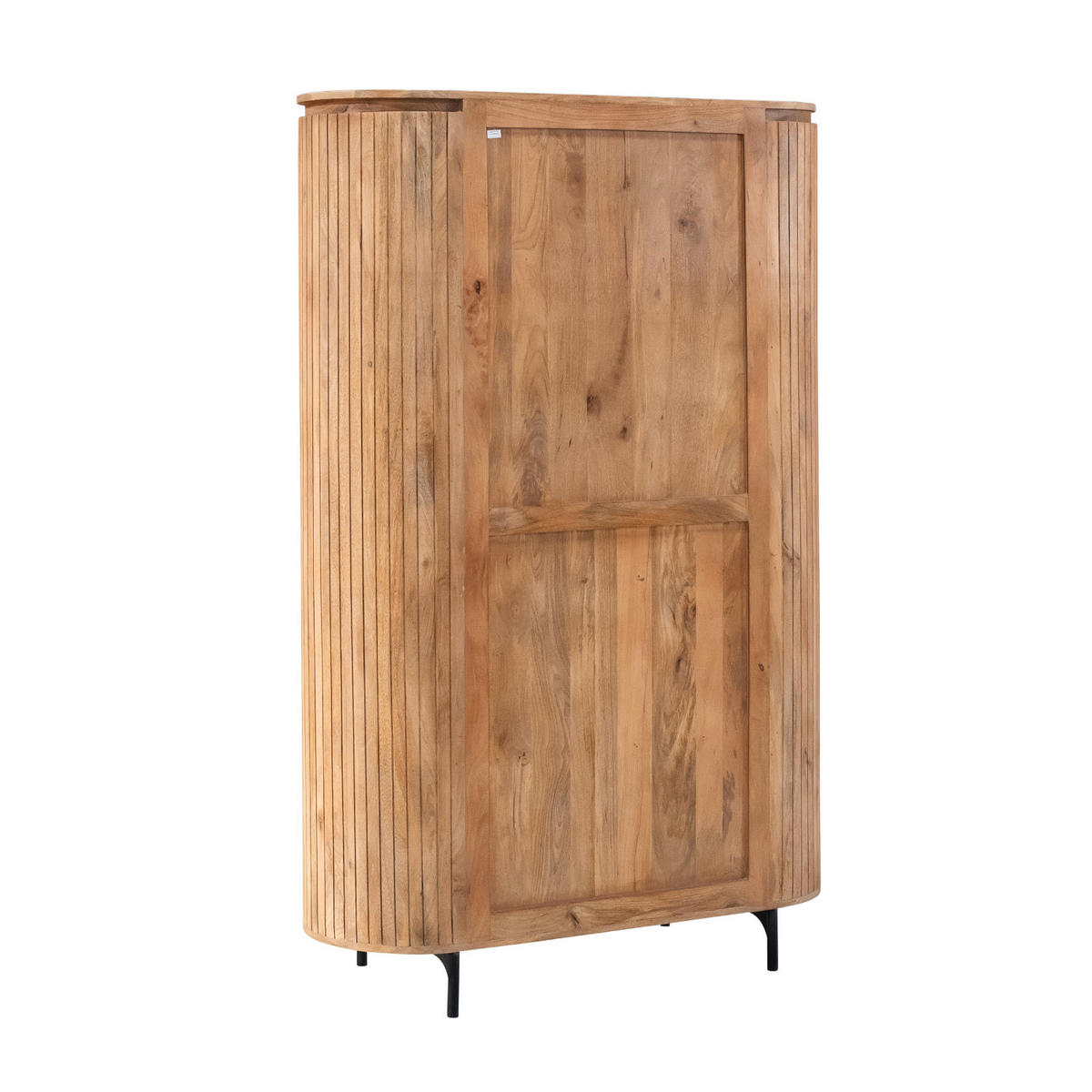 HIGHBOARD Helena Mangoholz Natur Natur - Naturfarben, Holz (115/180/45cm) - Villa Möbel