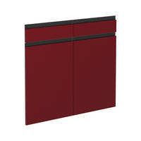 KÜCHENFRONT R-Line Rot 79.2 x 70.8 cm Möbelfront für den Schubladenunterschrank - Rot, Holzwerkstoff (79.2/70.8/1.6cm) - Vicco