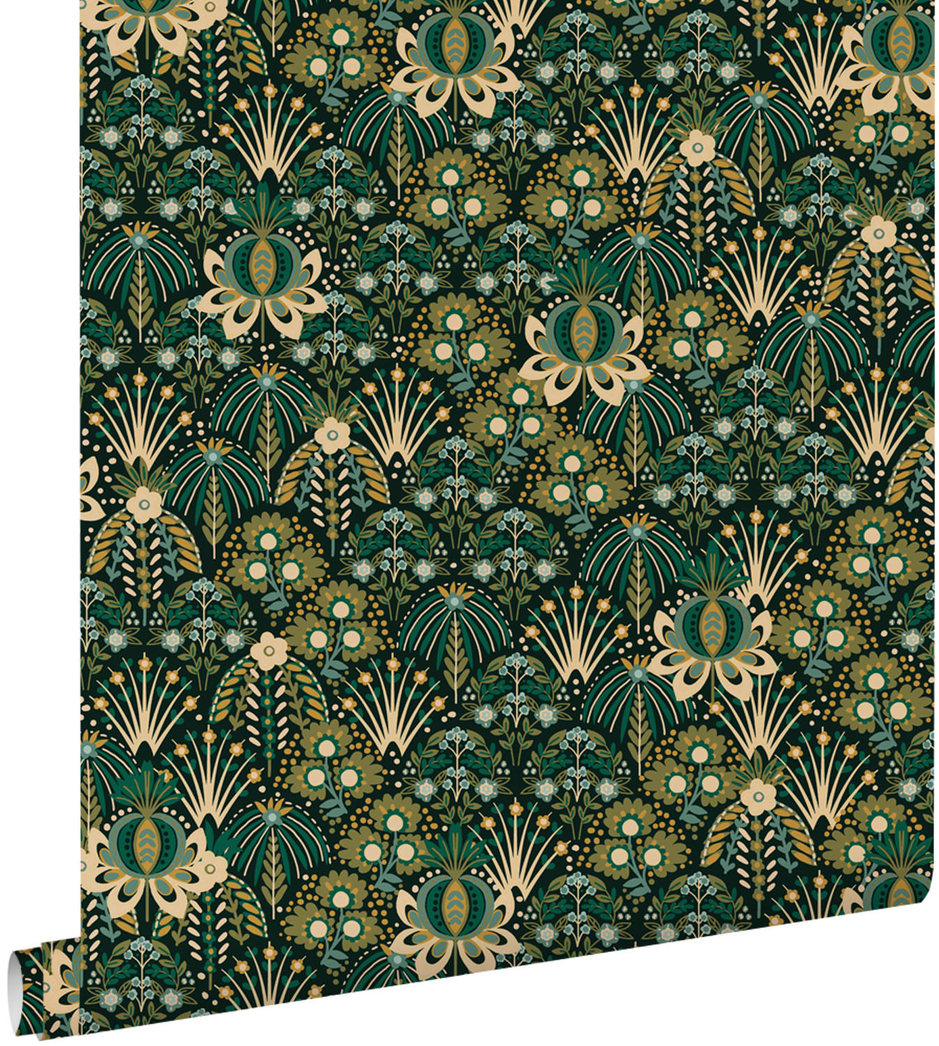ESTAhome Tapete Grün 50x900 cm