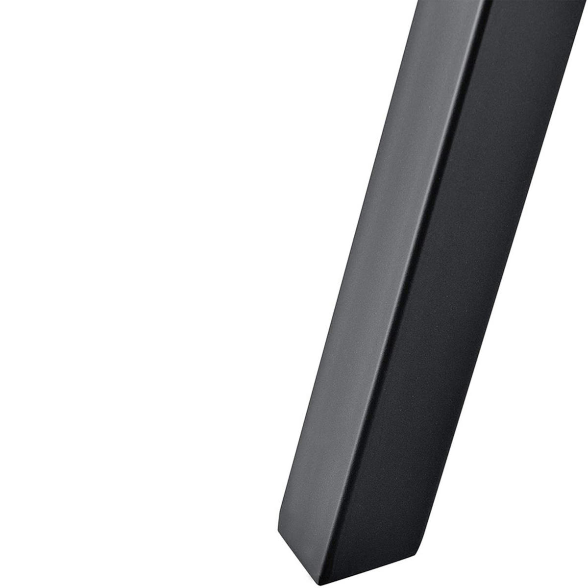 TISCHGESTELL-SET 2 TLG. Mariager - Schwarz, Metall (30/42/3cm) - [en.casa]