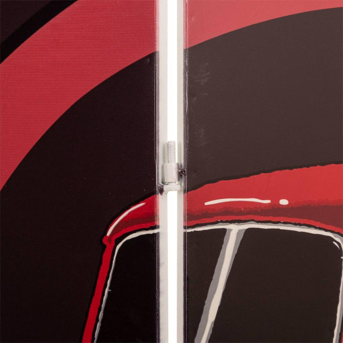 PARAVENT aus geflochtenem Papier mit 3 PANEELE, 40x3x2cm - Multicolor, Metall (120/180/2cm) - Wanderlust