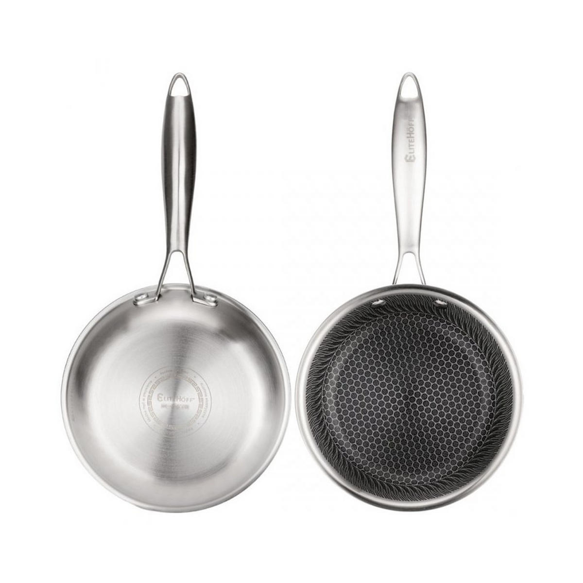 BRATPFANNE 62955 - Silberfarben, Metall (18cm) - Elitehoff