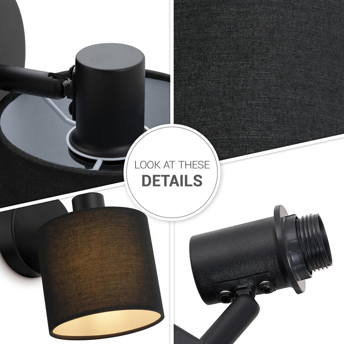 STRAHLER Anika Rd - Weiß, Metall (14.3/12.1/19cm) - Paco Home