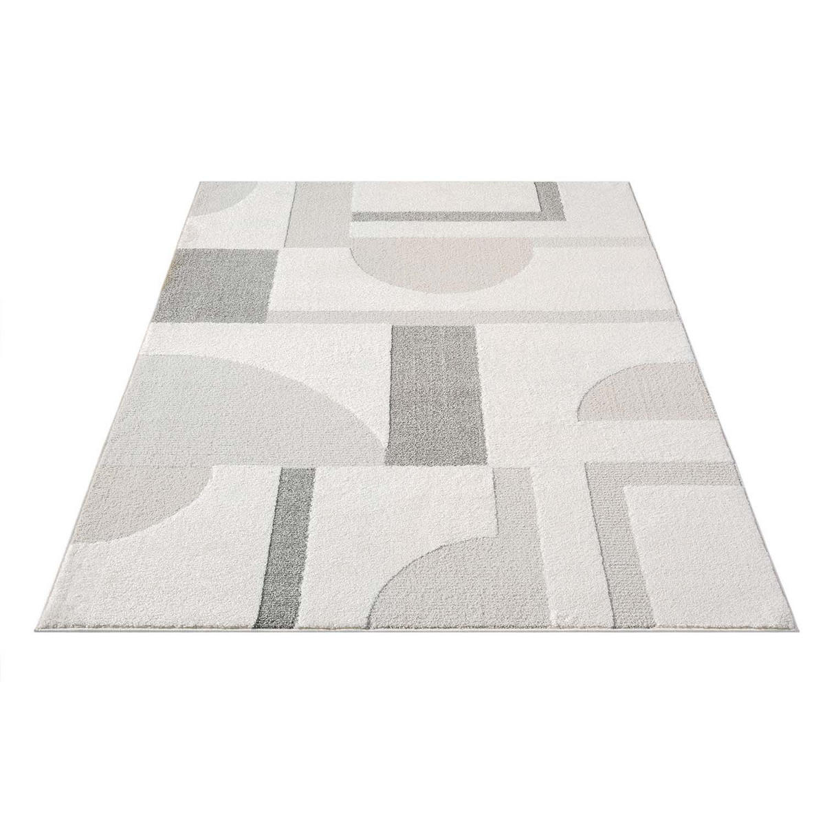 KURZFLOR-TEPPICH Lounge 9992 Grau 120x170 cm - Grau, Textil (120/170cm) - carpet city