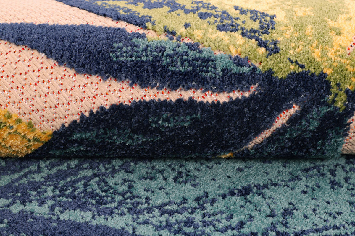 TEPPICH PATIO rund Multicolor 240/240 cm - Multicolor, Textil (240/240cm) - Tapiso