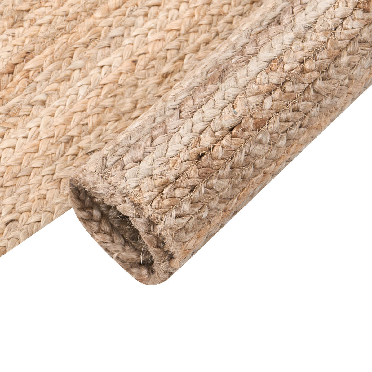 KOBEREC Béžový 200/300 cm Juta Sangli - béžová, textil (200/300cm) - Beliani