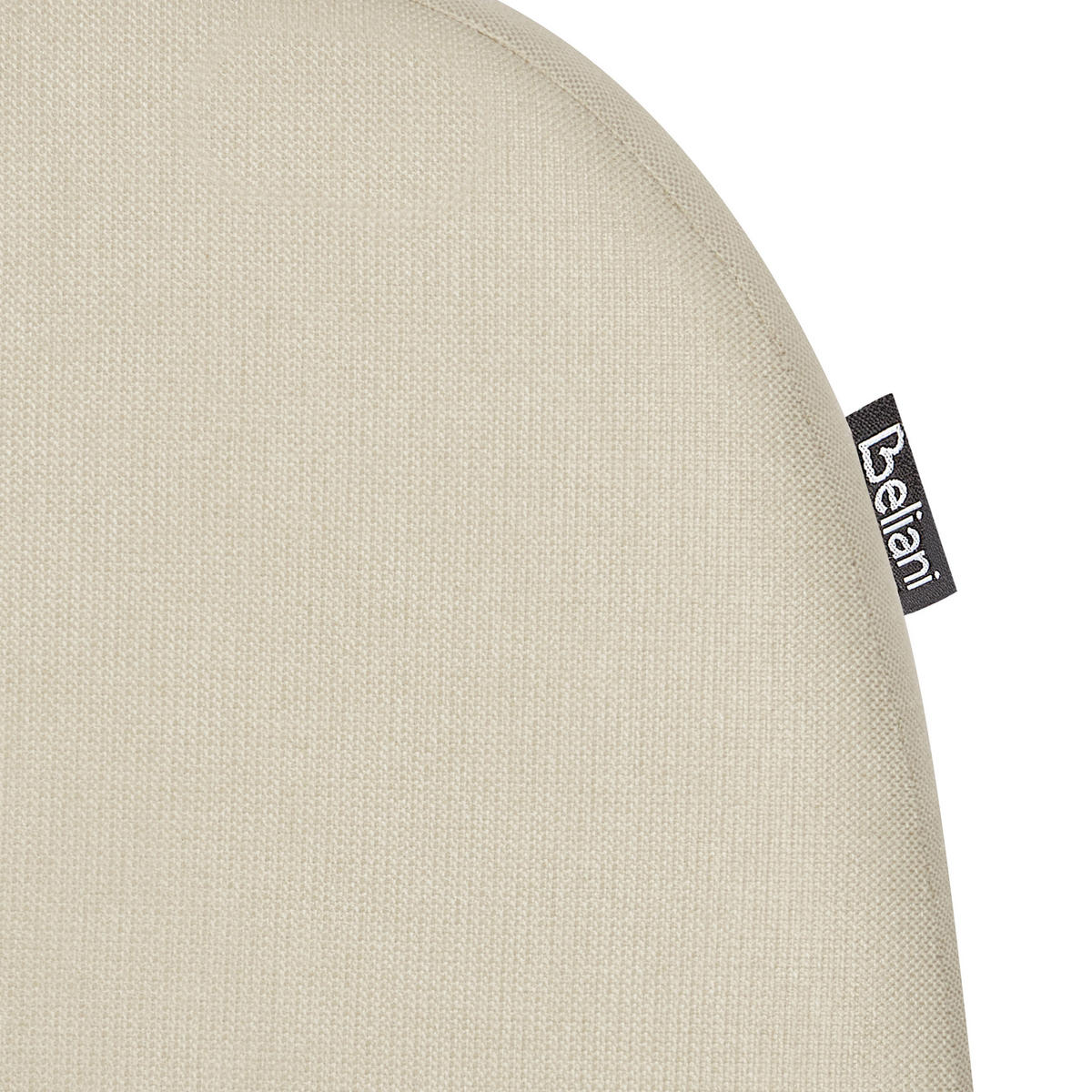 POLSTERBETT mit Lattenrost 180x200 cm Beige Roisel - Creme, Textil (180/200cm) - Beliani