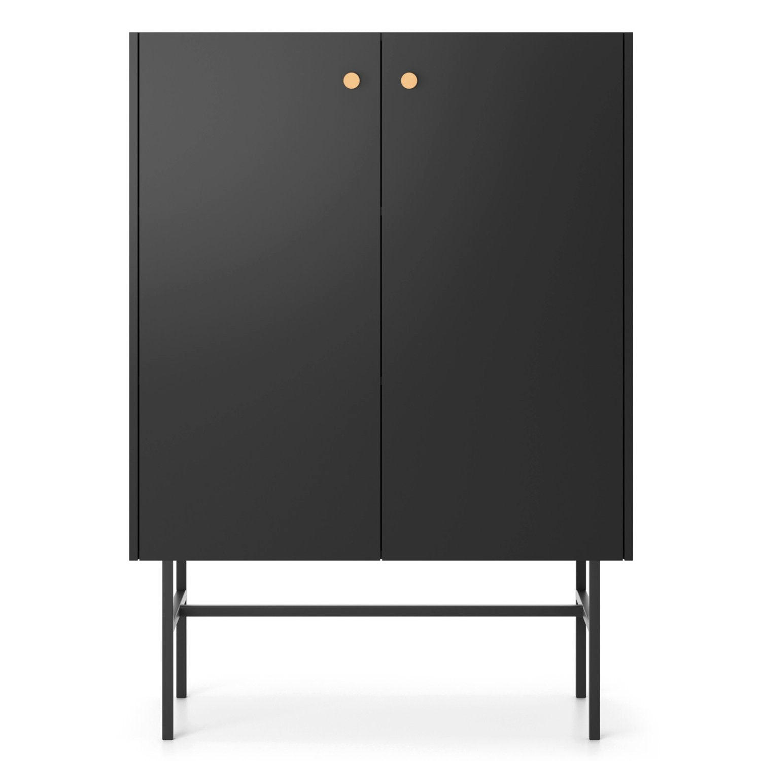 Selsey HIGHBOARD Divenos černá 93 cm