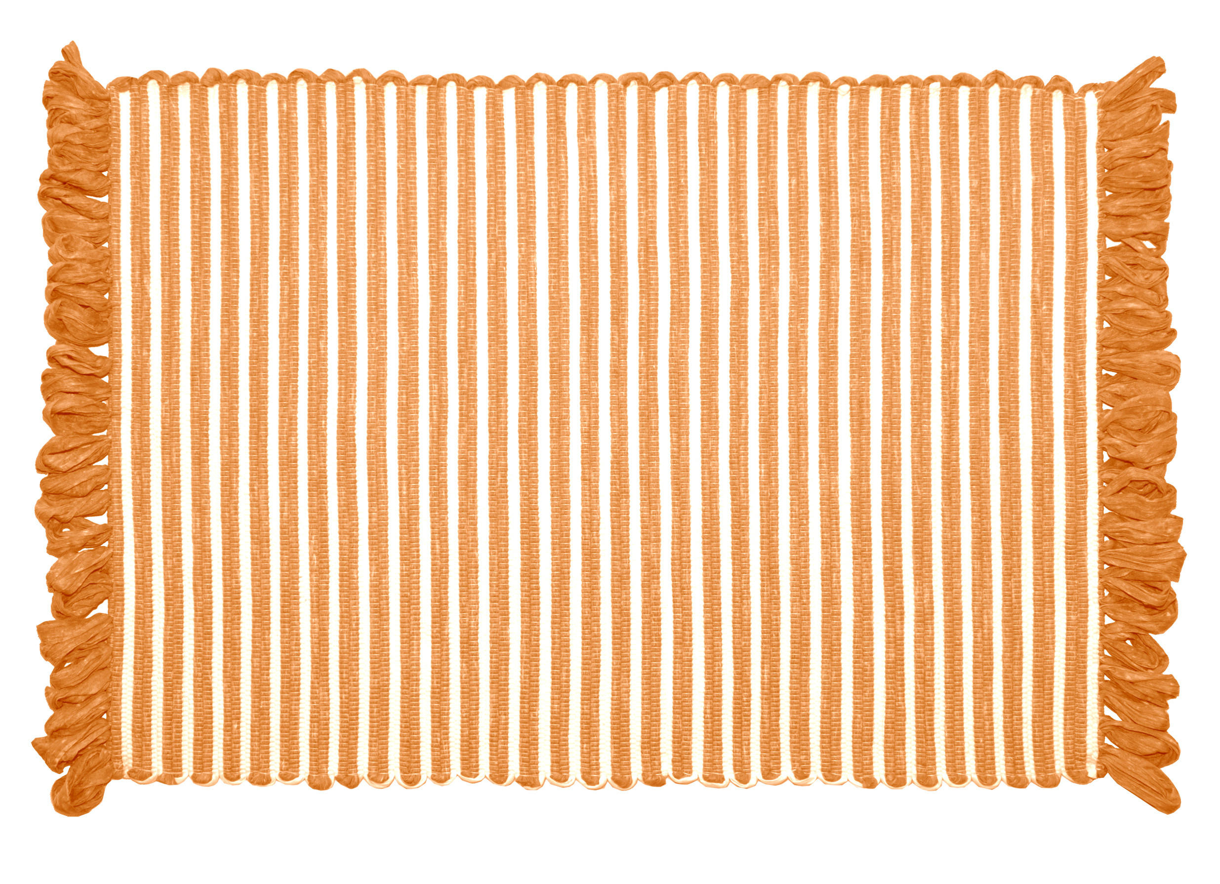 HANDGEWEBTER Läufer 50x70 cm Honig - Honig, Naturmaterialien/Textil (50/70cm) - Lashuma