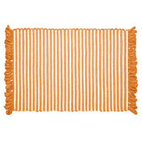 HANDGEWEBTER Läufer 50x70 cm Honig - Honig, Naturmaterialien/Textil (50/70cm) - Lashuma