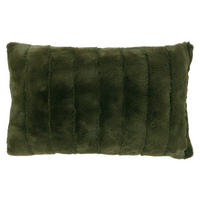 DEKOKISSEN Norah Grün 40/60/8 cm - Waldgrün, Textil (60/40cm) - Unique Living