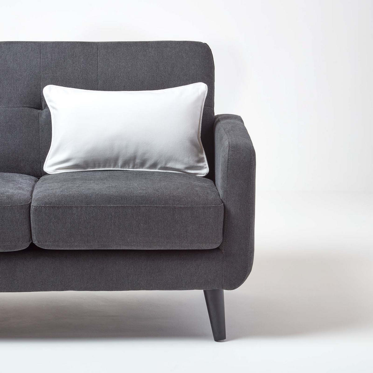 KISSENHÜLLE creme 30/50 cm, 100% Baumwolle - Naturfarben, Textil (30/50cm) - Homescapes