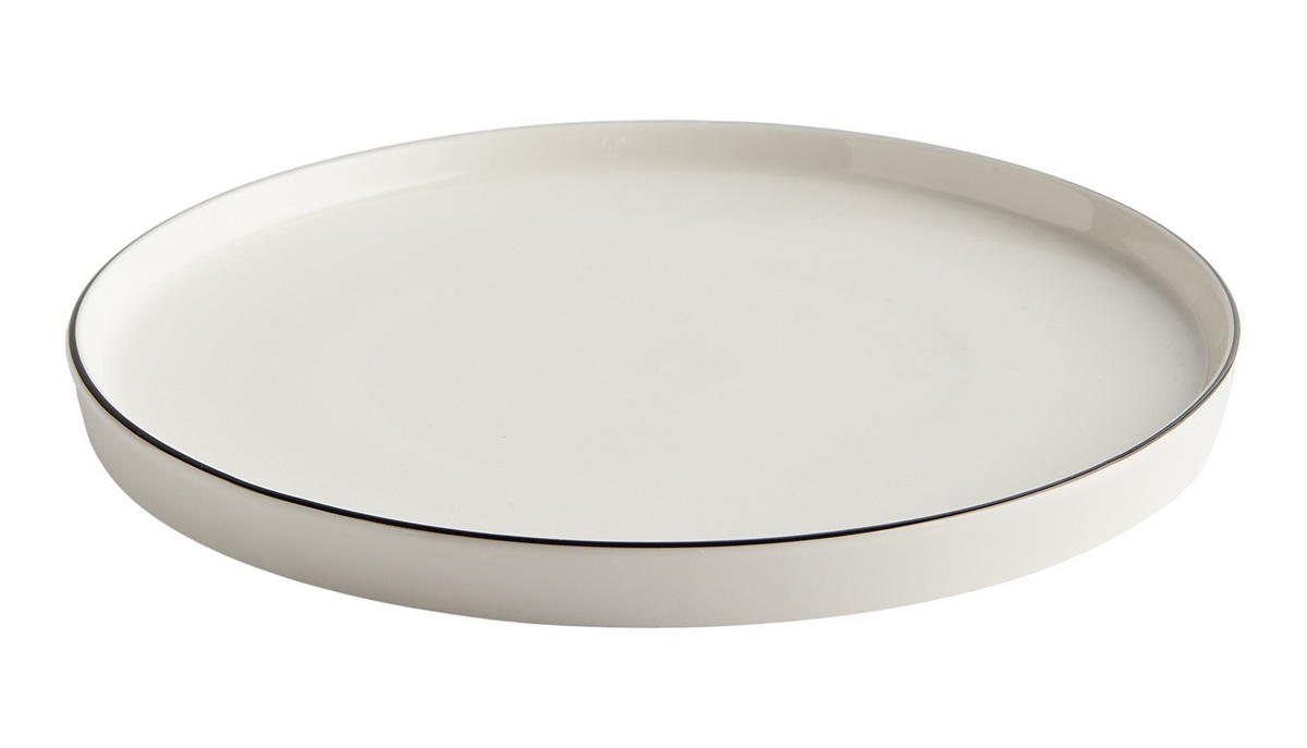 DESSERTTELLER Rimo - Schwarz, Keramik (20.5cm) - home&you