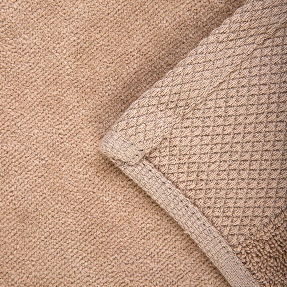 BADETUCH Bowie beige 50/90 cm - Beige, Textil (50/90cm) - Homla