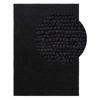 WOLLTEPPICH Beads Anthrazit 80x150 cm - Anthrazit, Textil (80/150cm) - benuta Pure