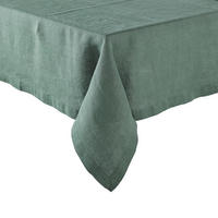 TISCHDECKE Riga 160x300cm - Dunkelgrün, Textil (160/250cm) - Butlers
