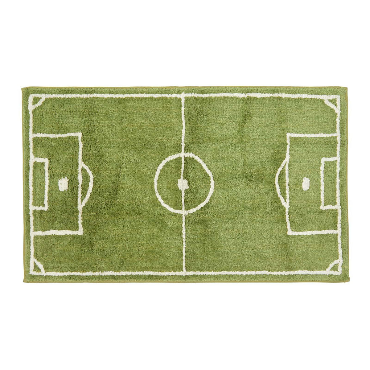 KINDERTEPPICH Fußballfeld, Baumwolle 60/100 cm - Grün, Textil (60/100cm) - Homescapes