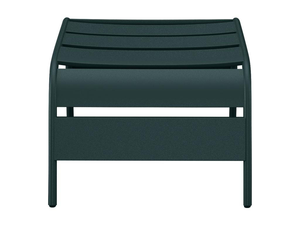 FUSSBANK - Metall - Tannengrün - MIRMANDE von MYLIA - Grün, Metall (61.5/33/50cm) - Vente-Unique