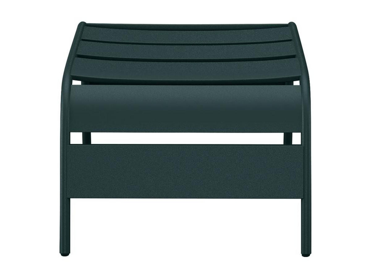 FUSSBANK - Metall - Tannengrün - MIRMANDE von MYLIA - Grün, Metall (61.5/33/50cm) - Vente-Unique