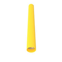 DECKENLEUCHTE Rond - Gelb, Metall (6/6/60cm) - Lumicom