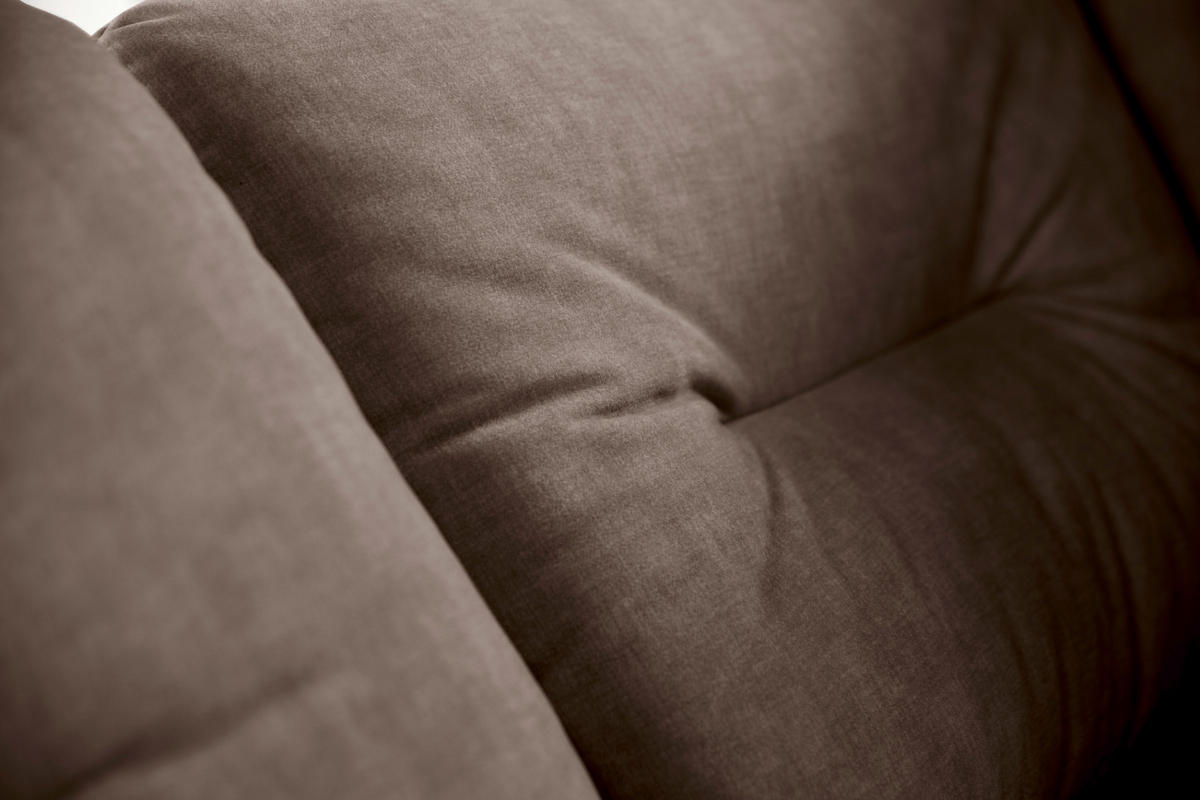ROHOVÁ POHOVKA 250 cm v hnedej - hnedá, textil (250/200cm) - Home Collective