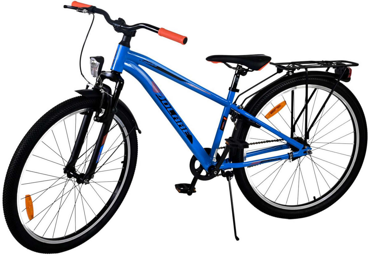 KINDERFAHRRAD Cross - Jungen - Rücktritt + Handbremse - 26 Zoll - Blau - Blau, Metall (77cm) - TPFSports
