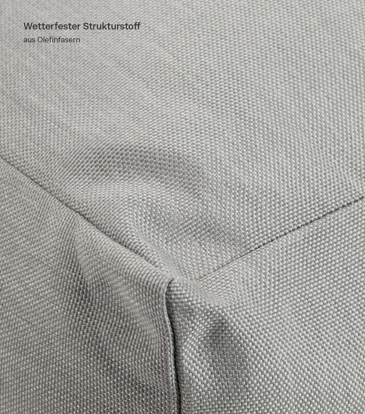 SITZSACK Der Summerdream - Hellgrau/Grau, Textil (65/80/75cm) - Mokebo