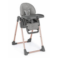 KINDER-HOCHSTUHL Pappananna - Roségold/Grau, Kunststoff (76/106/55cm) - Cam il Mondo del Bambino S.p.A.