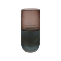 VASE Rose Hibiscus, Glas, Bunt, 27 cm - Multicolor, Glas (27cm) - Goebel