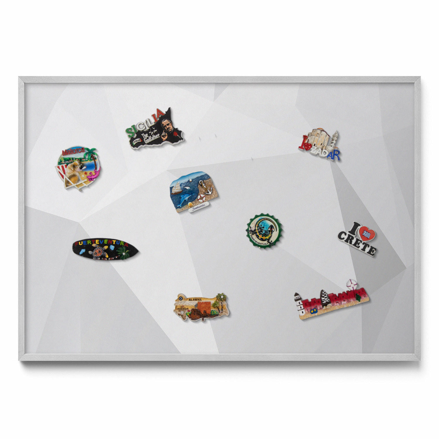 Tulup Magnettafel Cappuccino 100x70x0.4 cm