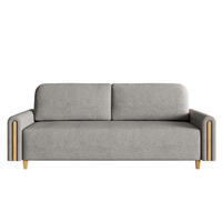 SITZMÖBEL Grau MODERN Mit Bettkasten - Grau, Textil (236/93/97cm) - Sepro Meble