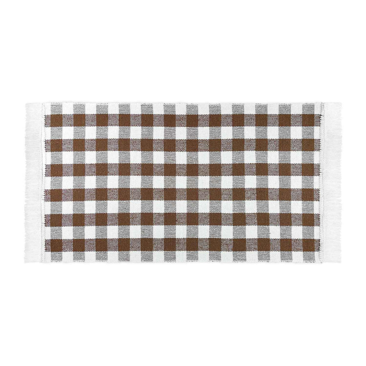 KÜCHENTEPPICH MATRIX - Braun, Textil (50/100cm) - WohnDirect