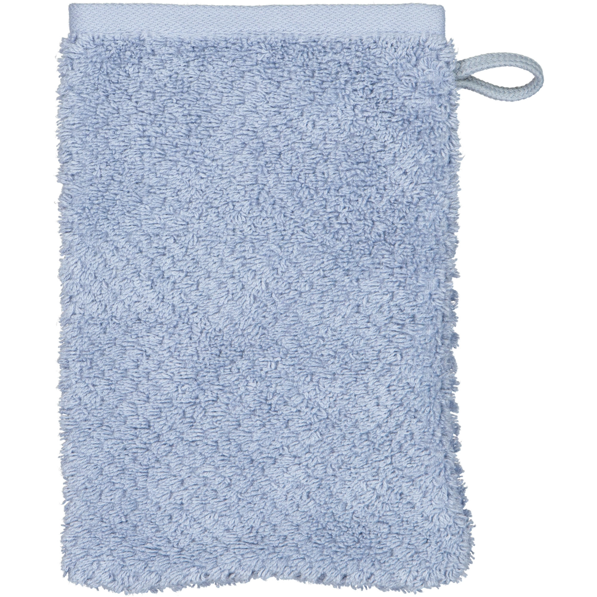 Cawö Waschlappen Blau 16x22 cm