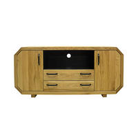 TV-SCHRANK aus Eichenholz mit Schubladen OMNIS II - Eichefarben, Holz (145/65/40cm) - Rawood Furniture