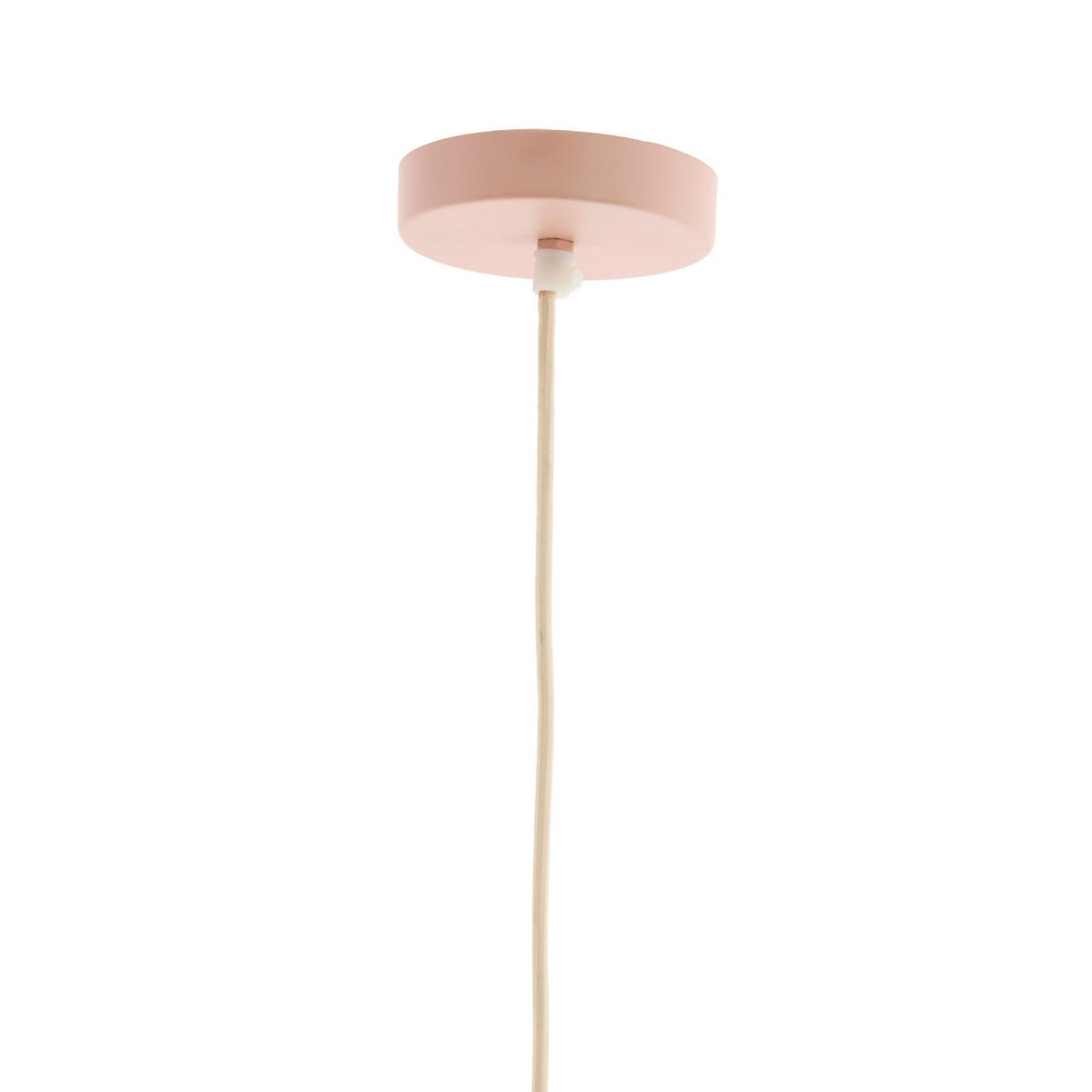 HÄNGELAMPE - Rosa - 50/50/20 cm - Pink, Textil (50/50/20cm) - Light & Living