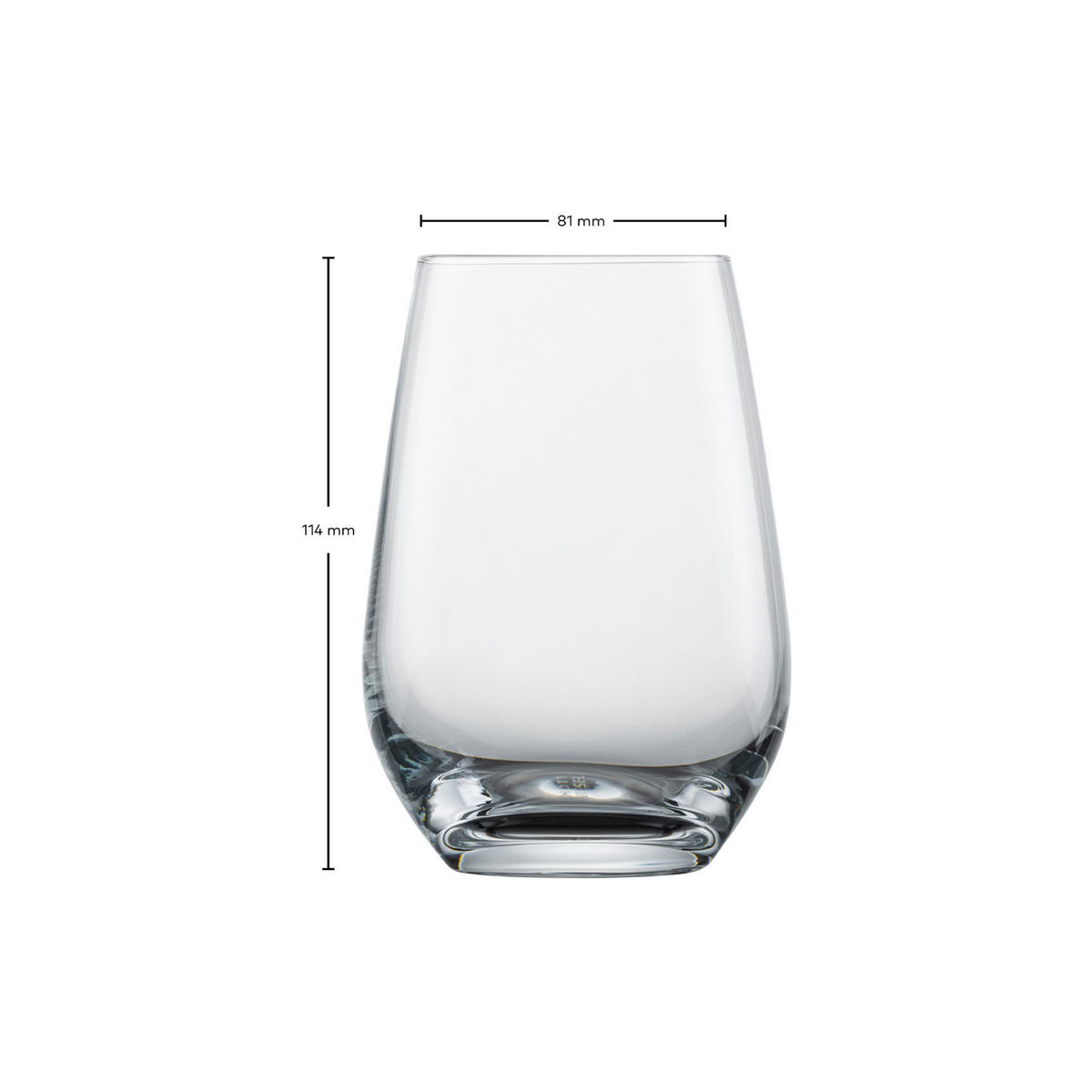 WASSERGLÄSER Forté transparent 397 ml 4er Set - Transparent, Glas (0.397L) - Schott Zwiesel