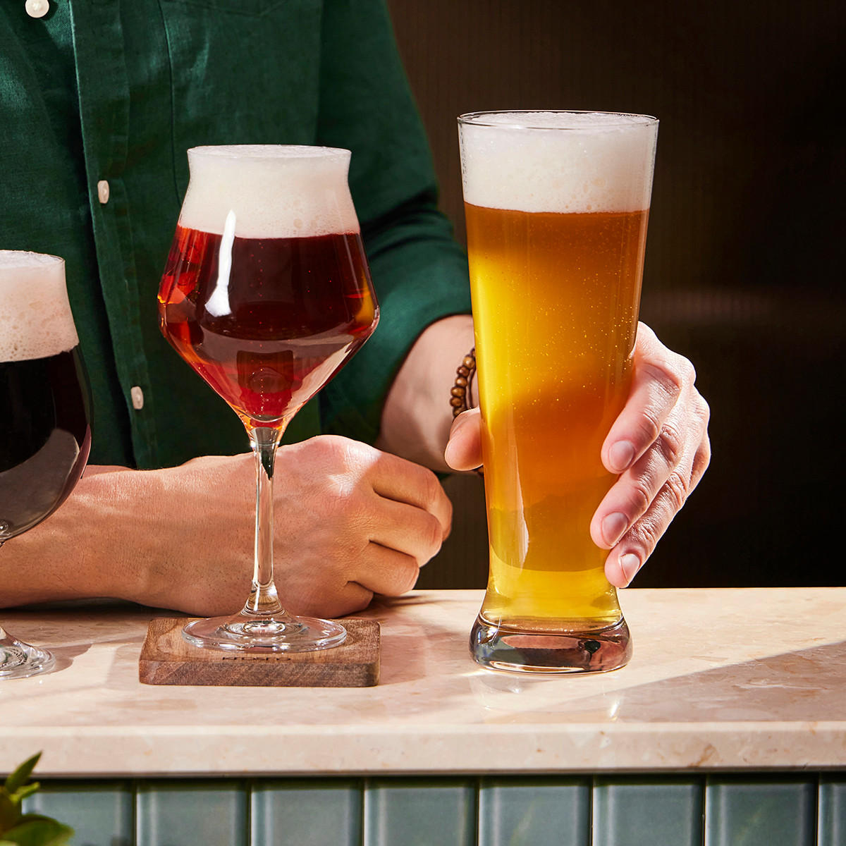 BIERGLÄSER Mixology, 6er-Set, 500 ml - Transparent, Glas (0.5L) - Krosno Glass