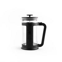 KAFFEEBEREITER Smart 350 ml, Glas, Schwarz - Schwarz, Glas (11/21/15cm) - Bialetti