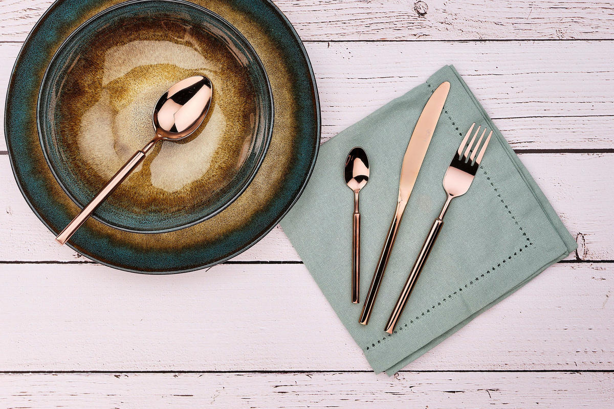 LÖFFEL 6er-Set Viggo - Kupfer - Kupferfarben, Metall - Björn