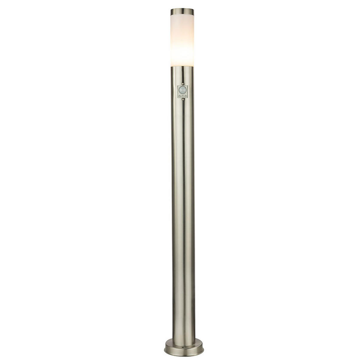 LED WEGLEUCHTE Edelstahl Silber - Silberfarben, Metall (12.7/12.7/110cm) - Globo Lighting